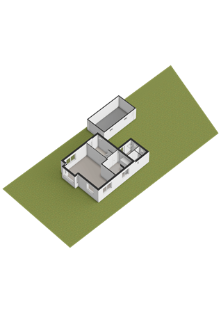 Floorplan - Provincialeweg 73, 9863 PC Doezum